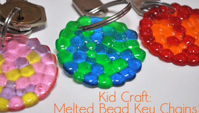 Melted Bead Keychains