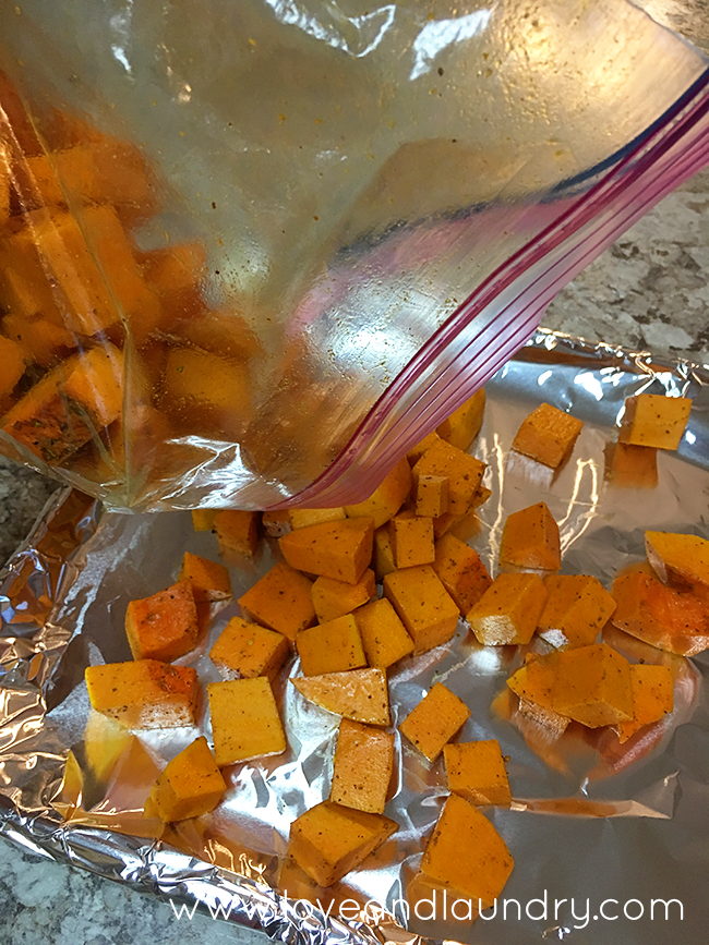 Roasted Vadouvan Butternut Squash